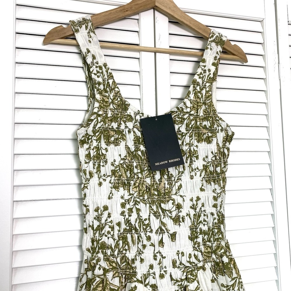 Anthropologie Meadow Rhodes Sz XL Maxi Dress Cottage Romantic Coquette Feminine - Picture 3 of 7